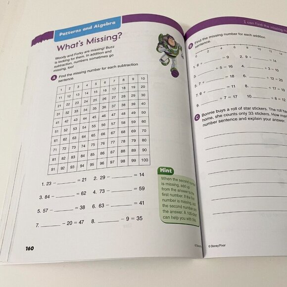 Disney Pixar Magical Adventures in Third Grade Learning Book - Picture 16 of 16